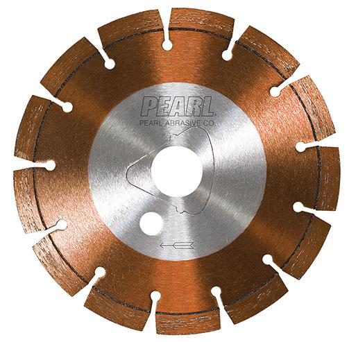 .100" Thick 1" Bore 6-3/8" Dia Diamond Tool Specialty Blade