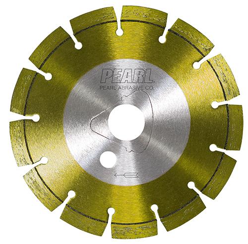 .100" Thick 1" Bore 6-3/8" Dia Diamond Tool Specialty Blade