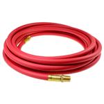 1/4 inch NPT Rigid 100 feet Long 3/8 inch ID Air Hose Rubber Straight Hose