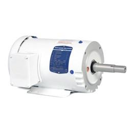 2 HP 3600 RPM 3 Phase 60HZ 145JM TEFC Foot Mounted AC Electric Motor Washdown Duty Pump