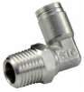 3/8" NPT 5/16" OD Air Fitting Male Elbow Pneumatic Push-to-Connect Air Fitting Stainless Steel