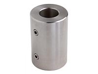 40mm ID Keyway One Piece Rigid Shaft Coupling Stainless Steel