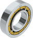 100mm inside diameter 180mm outside diameter 34mm Wide Cylindrical Roller bearing Light Series Machined Brass Cage One flange on inner ring Single Row