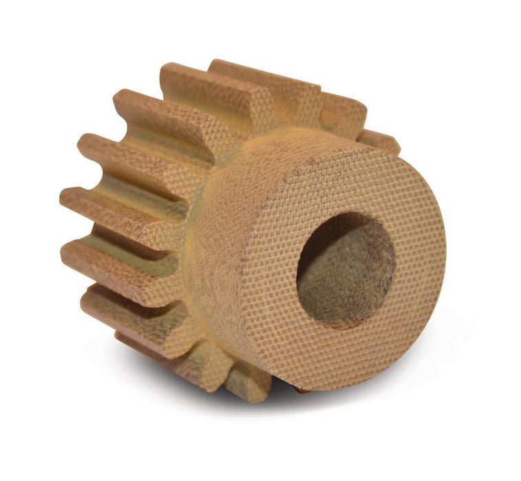 10 diametral pitch, 15 Teeth, Hub, Non-Metallic gear, Spur gear