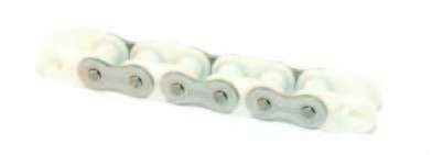 40 Pitch ANSI Standard Roller Chain Connecting Link Roller Chain Stainless Poly