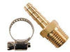 1/4 inch NPT 5/16 inch Hose Barb Air Fitting Brass Hose Fitting and Tools 