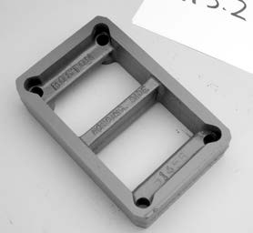 1.54 inch Center Distance 140TC 56C Riser Block Kit accessory for Worm Gear Speed Reducer