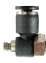 #10-32 5/32" OD Air Fitting Plastic Pneumatic Push-to-Connect Air Fitting Stack Elbow