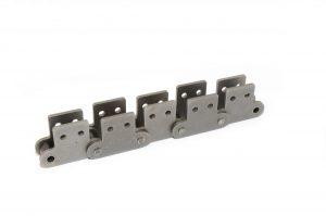 ANSI Standard Roller Chain Attachment Chain C2042 Pitch Carbon Steel Roller Link SK2