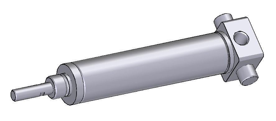 1.50TRDSRMB02.50 Round Body Air Cylinder