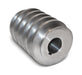 8 diametral pitch Keyed Left Hand Quad Thread Steel Worm Gear