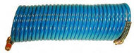 1/4 inch ID 1/4 inch NPT Rigid 1/4 inch NPT Swivel 25 feet Long Air Hose Coiled Hose Nylon 