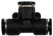 1/4" OD 5/16" OD Air Fitting Plastic Pneumatic Push-to-Connect Air Fitting Tee Union