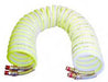 1/2 inch ID 1/2 inch NPT Swivel 12 feet Long Air Hose Coiled Hose Nylon 