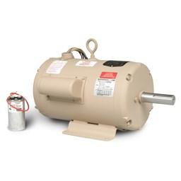 5-7 HP 3600 RPM 1 Phase 60HZ 182TZ TEAO Foot Mounted AC Electric Motor Farm Duty