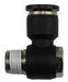 1/4" NPT 1/4" OD Air Fitting Plastic Pneumatic Push-to-Connect Air Fitting Universal Elbow