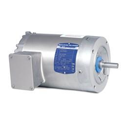 1.5 HP 1800 RPM 3 Phase 60HZ 56C TENV Footless AC Electric Motor Washdown Duty