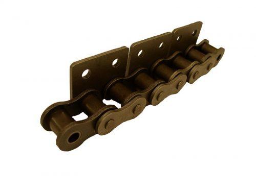 100 feet Long 60 Pitch ANSI Standard Roller Chain Attachment Chain E8LP Solid Bushing Stainless Steel WSA-2