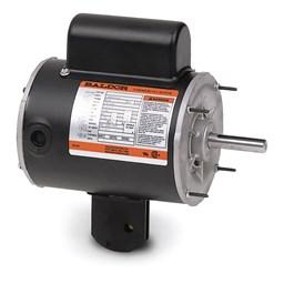 .25 HP 1800 RPM 1 Phase 60HZ 48YZ TEAO Foot Mounted AC Electric Motor HVAC