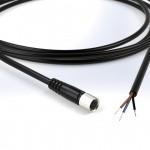GEC3-25 NANO M8 Cable, 3-Pos, 25 FT - pmisupplies