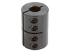 1 inch ID Black Oxide One Piece Clamping Shaft Coupling