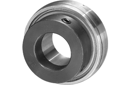 Bearing insert Cylindrical OD Eccentric Locking Narrow Inner Race Steel Bearing