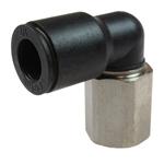 1/8 inch NPT 1/8 inch OD Air Fitting Female Swivel Elbow Plastic Push-to-Connect