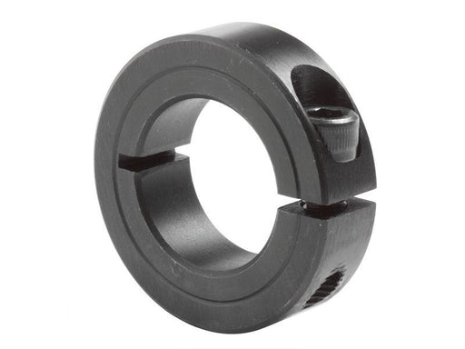 1/8 inch ID Black Oxide One Piece Clamping Shaft Collar