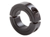 9/16 inch ID Black Oxide Shaft Collar Two Piece Clamping