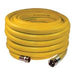 1/4 inch ID 1/4 inch Industrial Coupler 25 feet Long Air Hose PVC Straight Hose Yellow
