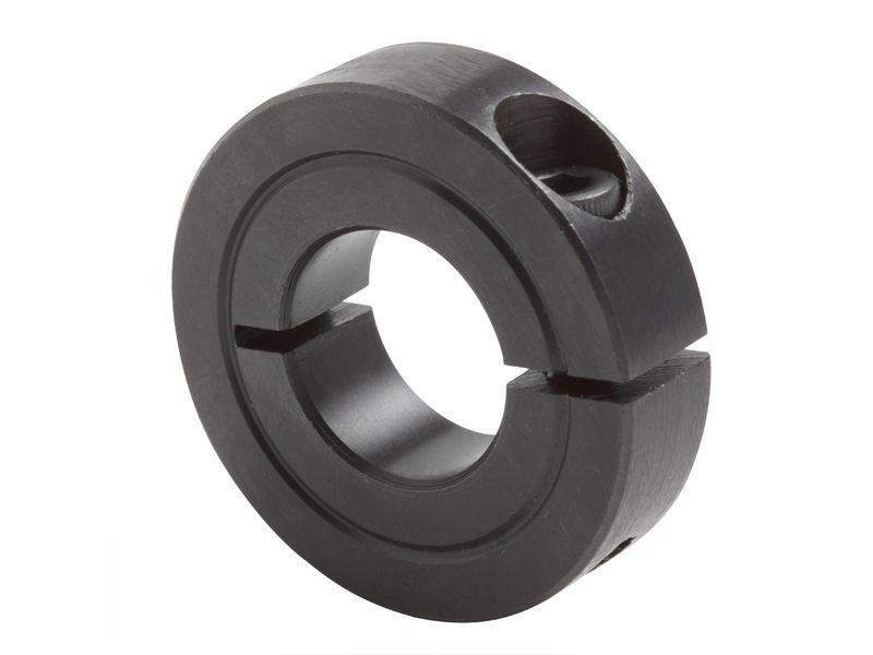20mm ID Black Oxide One Piece Clamping Shaft Collar