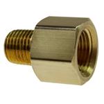 1/4 inch NPT 3/8 inch NPT Adapter Air Fitting Brass Hex Adapter 