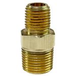 1/4 inch NPT 1/8 inch NPT Adapter Air Fitting Brass Nipple 