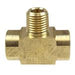 1/4 inch NPT Adapter Air Fitting Branch Tee Brass 