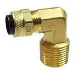 1/2 inch OD Air Fitting Compression Fitting Male Elbow Plastic 