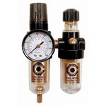 1/4 inch NPT Air Filter Regulator Lubricator Gauge 