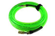 1/4 inch ID 50 feet Long Air Hose Green Industrial Interchange Polyurethane Straight Hose