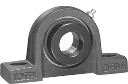 Cast Iron Housing Eccentric Locking Narrow Inner Race Pillow Block Steel Bearing