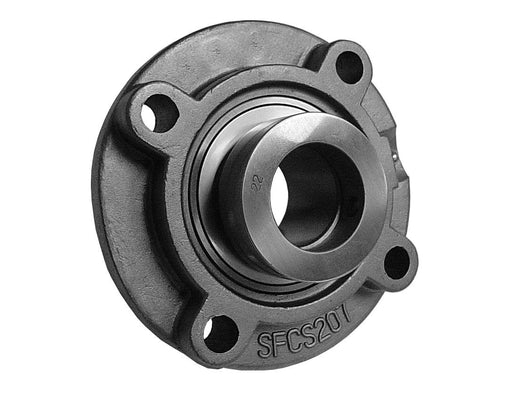 4 Bolt Piloted flange Eccentric Locking Stainless Steel Bearing Stainless Steel Housing Wide Inner Race