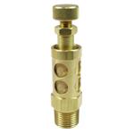 1/8 inch NPT Air Fitting Brass Flow Control Muffler 