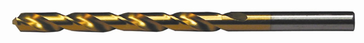 118 degree Split Point High Speed Steel Jobber Length Drill Titanium Nitride Twist Drill W