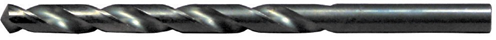 118 degree Split Point Black Oxide High Speed Steel Jobber Length Drill Q Twist Drill