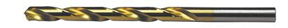 1/4" 135 degree Split Point High Speed Steel Jobber Length Drill Titanium Nitride Twist Drill