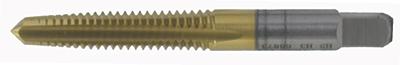 #12-24 High Speed Steel Straight Flute Tap Taper Tap Titanium Nitride