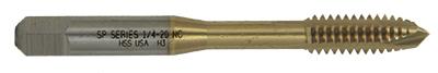 5/16-18A High Performance Tap High Speed Steel Spiral Point Tap Titanium Nitride