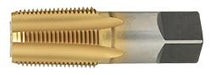3/8-18 High Speed Steel Straight Flute Tap Taper Pipe Tap Titanium Nitride
