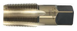 1/8-27 Gold Oxide High Speed Steel Straight Flute Tap Taper Pipe Tap 